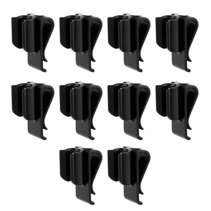 10Pcs Sports Golf Bag Clip on Putter Clamp Holder Club Clip Golf Training Equipment Outdoor Sports Golf Trainer Accessories